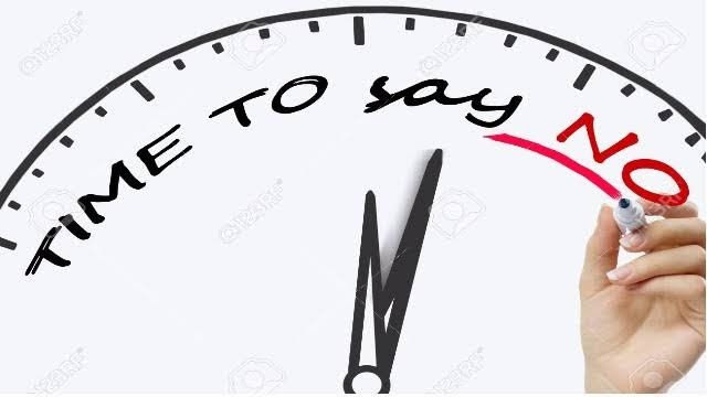 Is saying “NO” the best thing ?