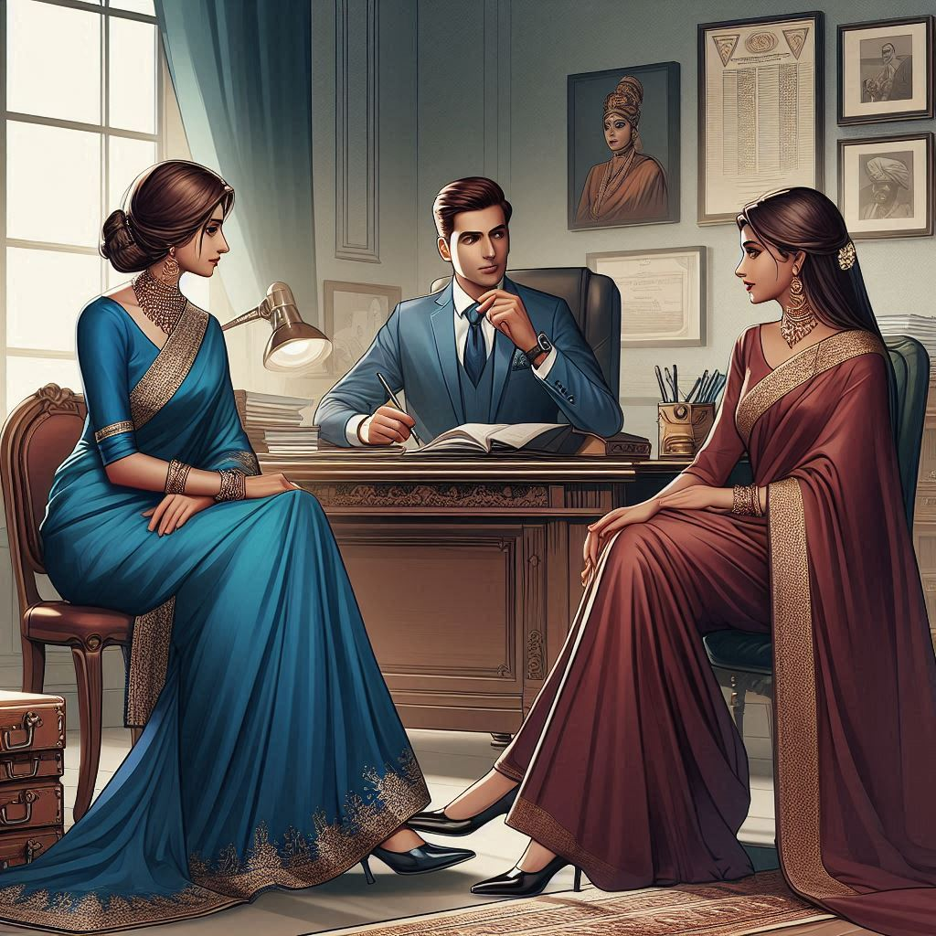 Aarushi and Prerna Meeting Ripple Company COO